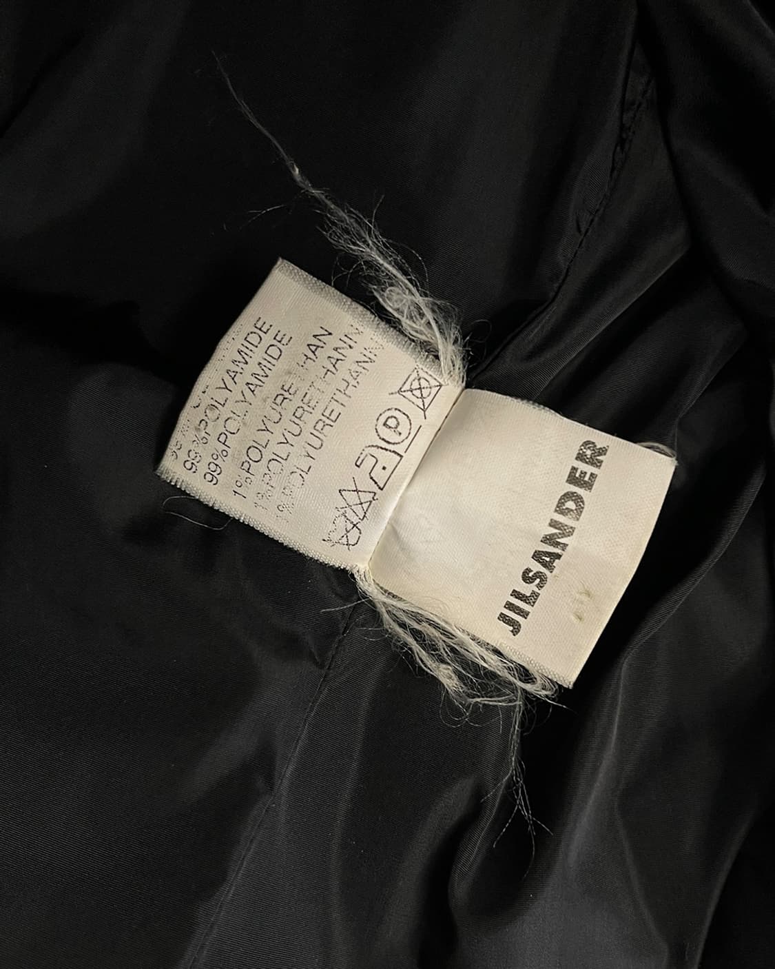 질 샌더 바이어스 라인 패디드 코트 상품이미지9