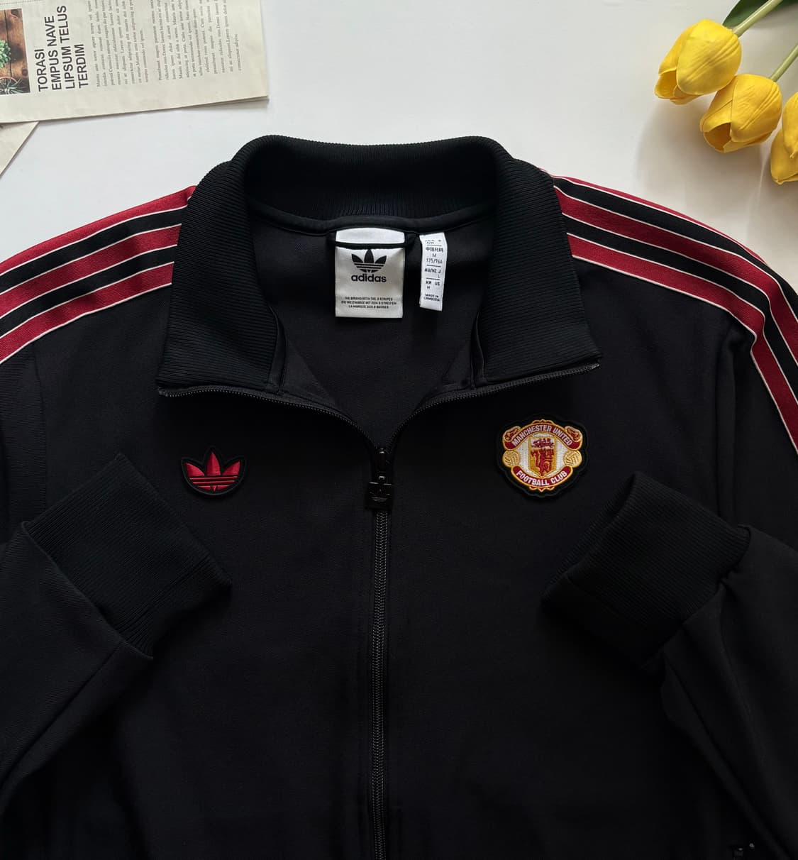 adidas 아디다스 x 맨유 신형 테라스 트랙탑 져지  상품이미지3