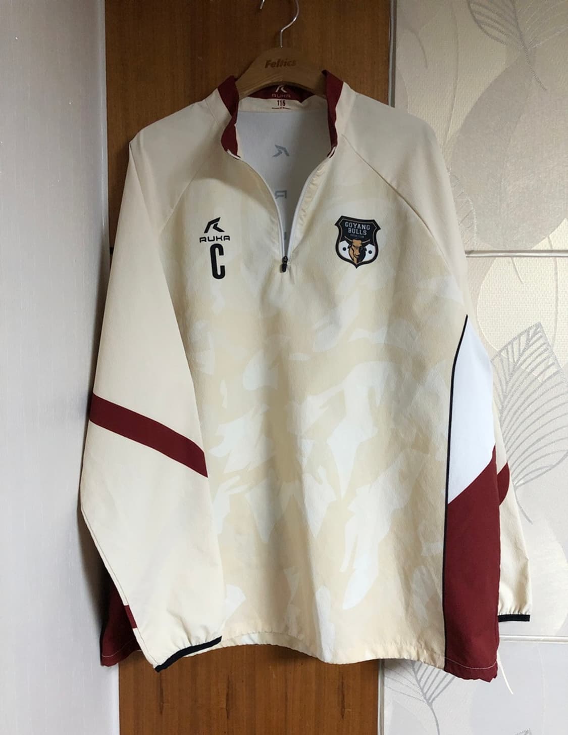 RUKA FK1리그(프로풋살) 고양불스FC 선수실착 웜업자켓 115 상품이미지8