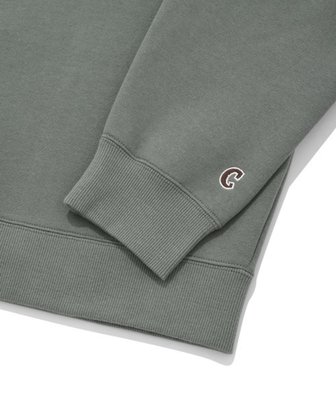 [새상품] XL) 커버낫 부클 쿠퍼 로고 기모 맨투맨 상품이미지4