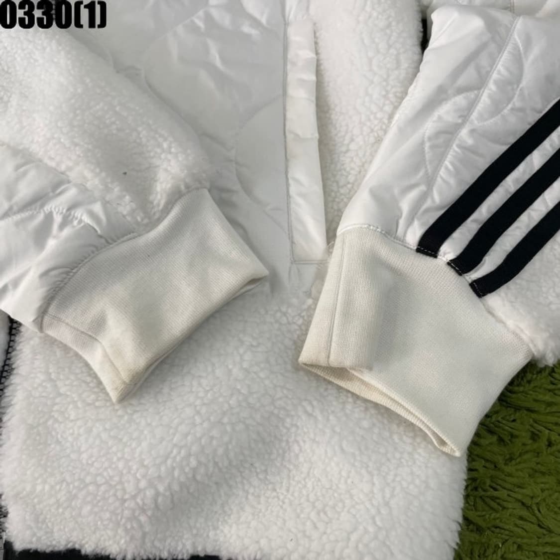 아디다스 후리스 퀄팅자켓 져지 삼선 아디다스 져지 상품이미지4