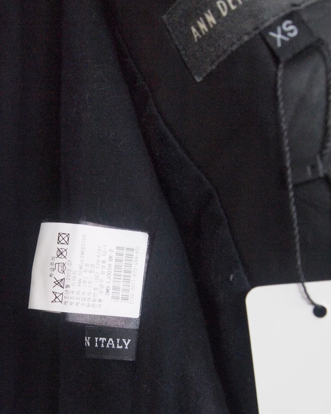 rare* 앤드뮐미스터 12AW asymmetric 드레이프 레더자켓 상품이미지10