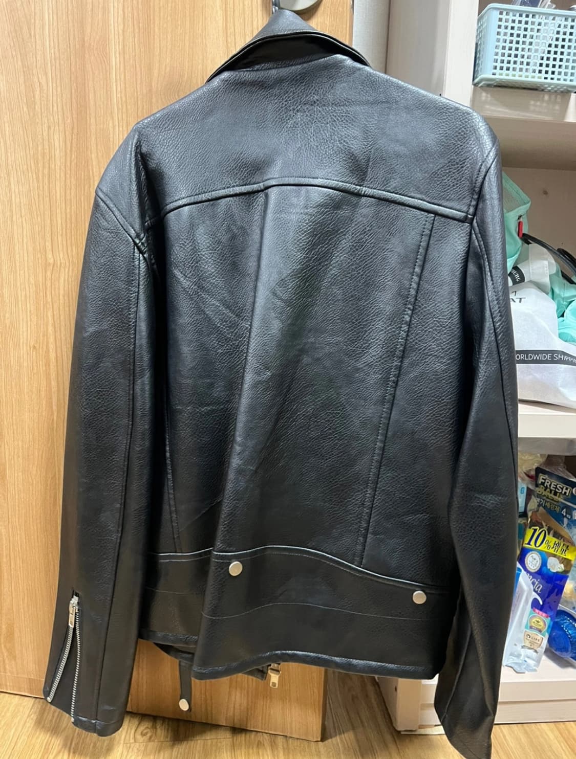 N.J 레더자켓 L 상품이미지2