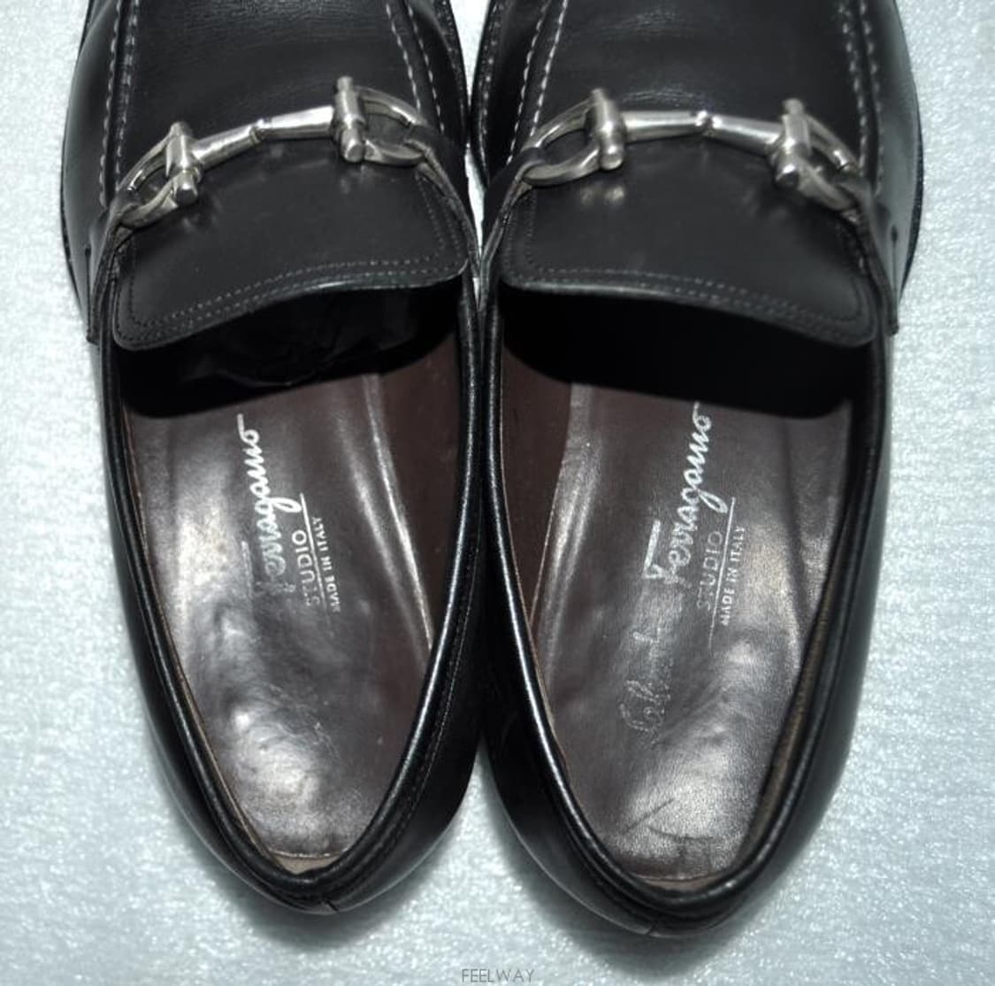 페레가모/남성간치니정장가죽구두(사이즈260)정품 상품이미지8