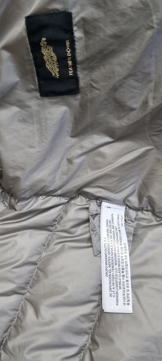 마시모두띠 덕다운 경량 패딩 XL _ 여성 상품이미지10
