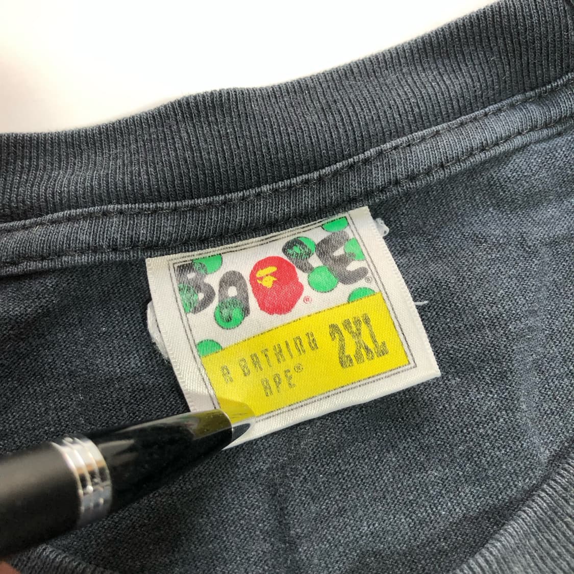 베이프 90s 카모 반팔 2XL 상품이미지2