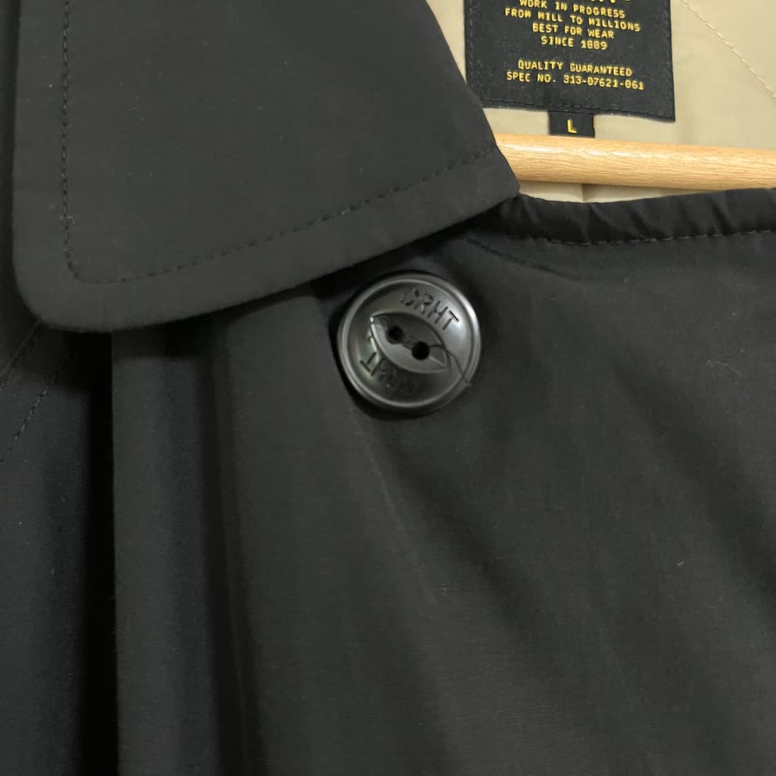 칼하트 WIP 밀리터리 누빔 코트 상품이미지4