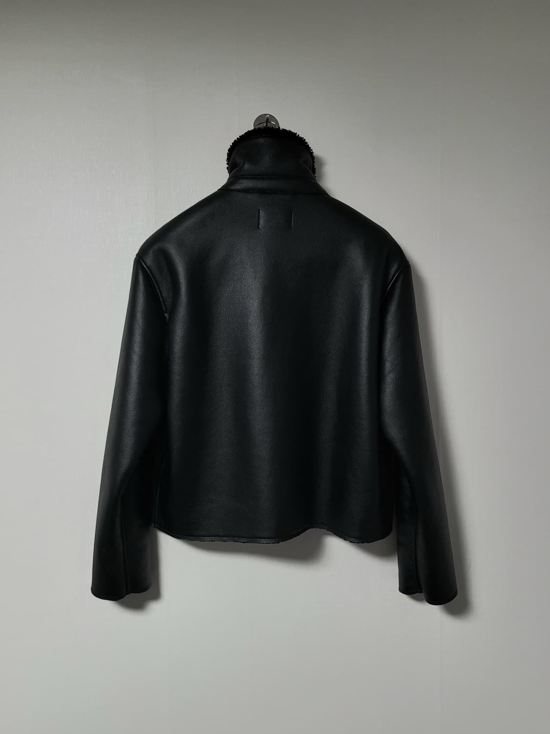 Paccbet faux shearling short jacket 상품이미지3