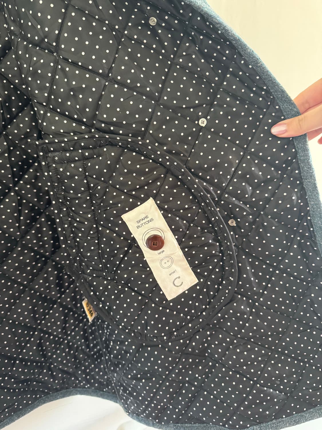 blue dot coat 상품이미지6