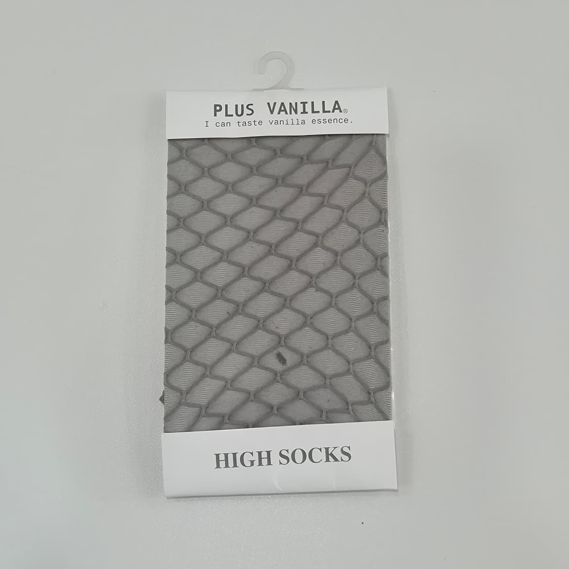 그레이 벌집무늬  패턴 시어 하이삭스 스타킹 상품이미지3