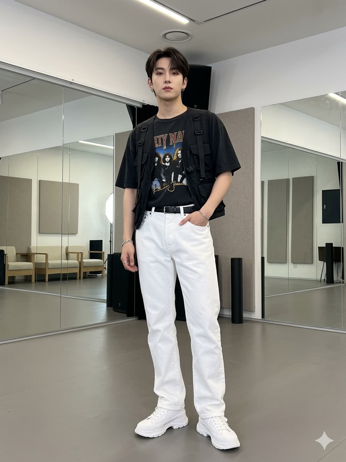 폴로 랄프로렌 화이트 코튼 팬츠 30/30 상품이미지1