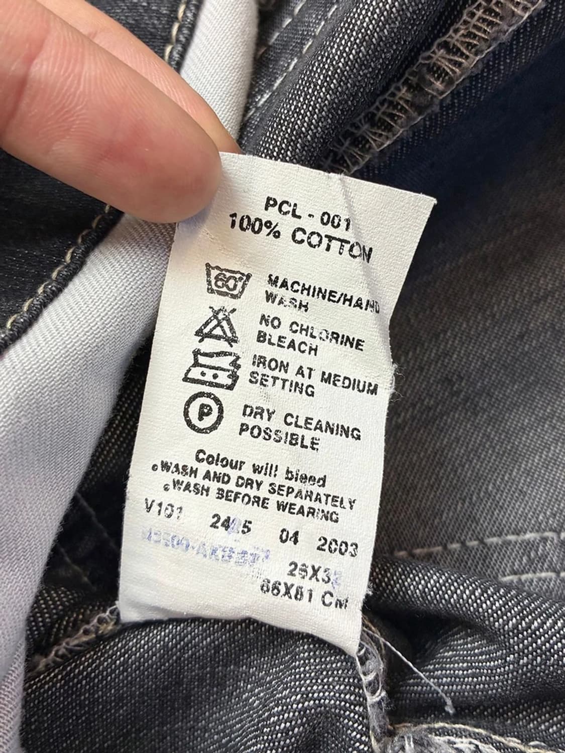 리바이스 SYKES 세미 와이드 데님 팬츠 PN5456 상품이미지9