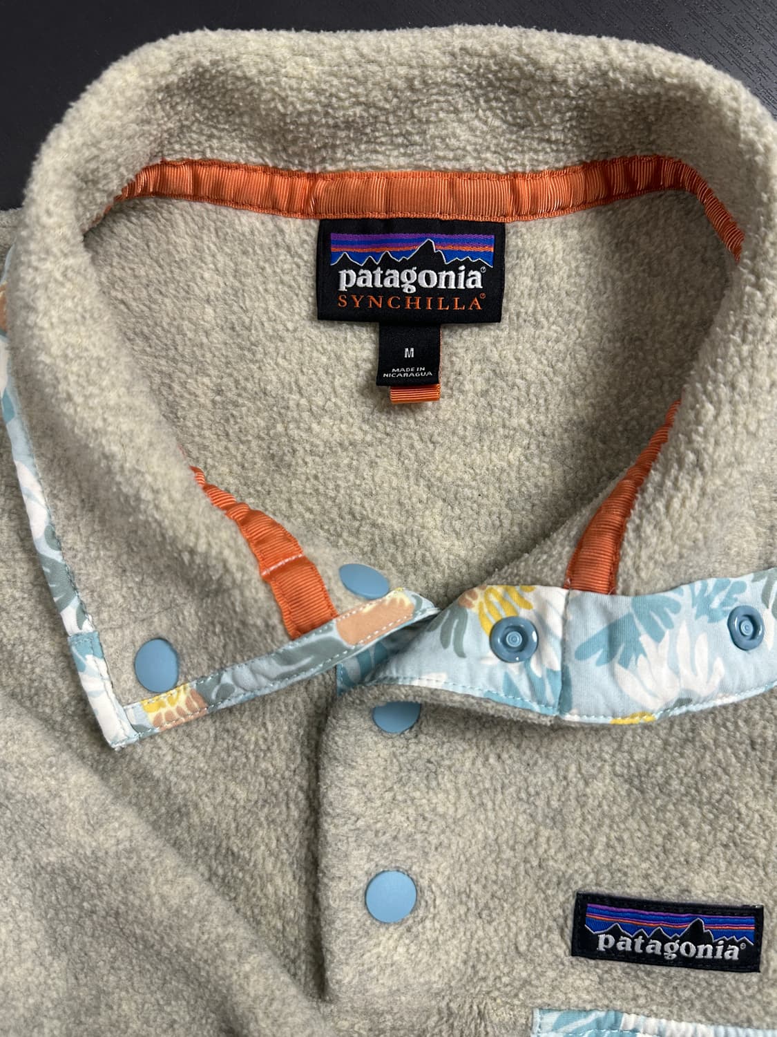 파타고니아 신칠라 오트밀 플라워 M 상품이미지8