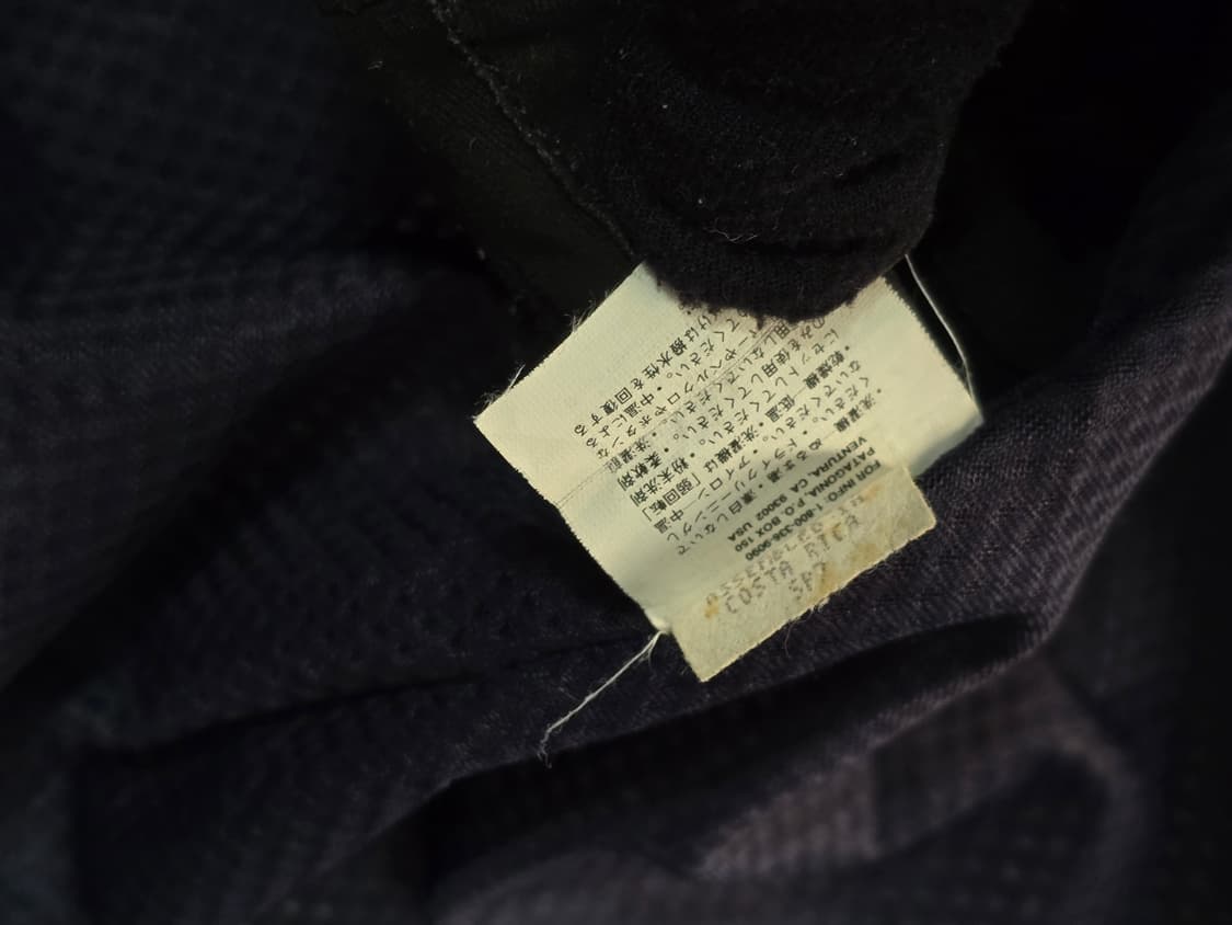 Patagonia 파타고니아 네이비 나일론 바람막이 자켓 XS 상품이미지7