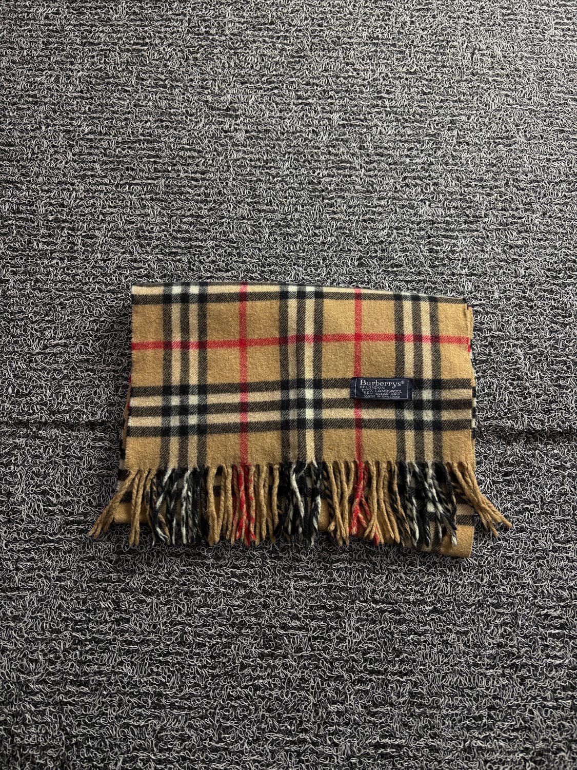 버버리 아카이브 램스울 노바 체크 머플러 3371 상품이미지2