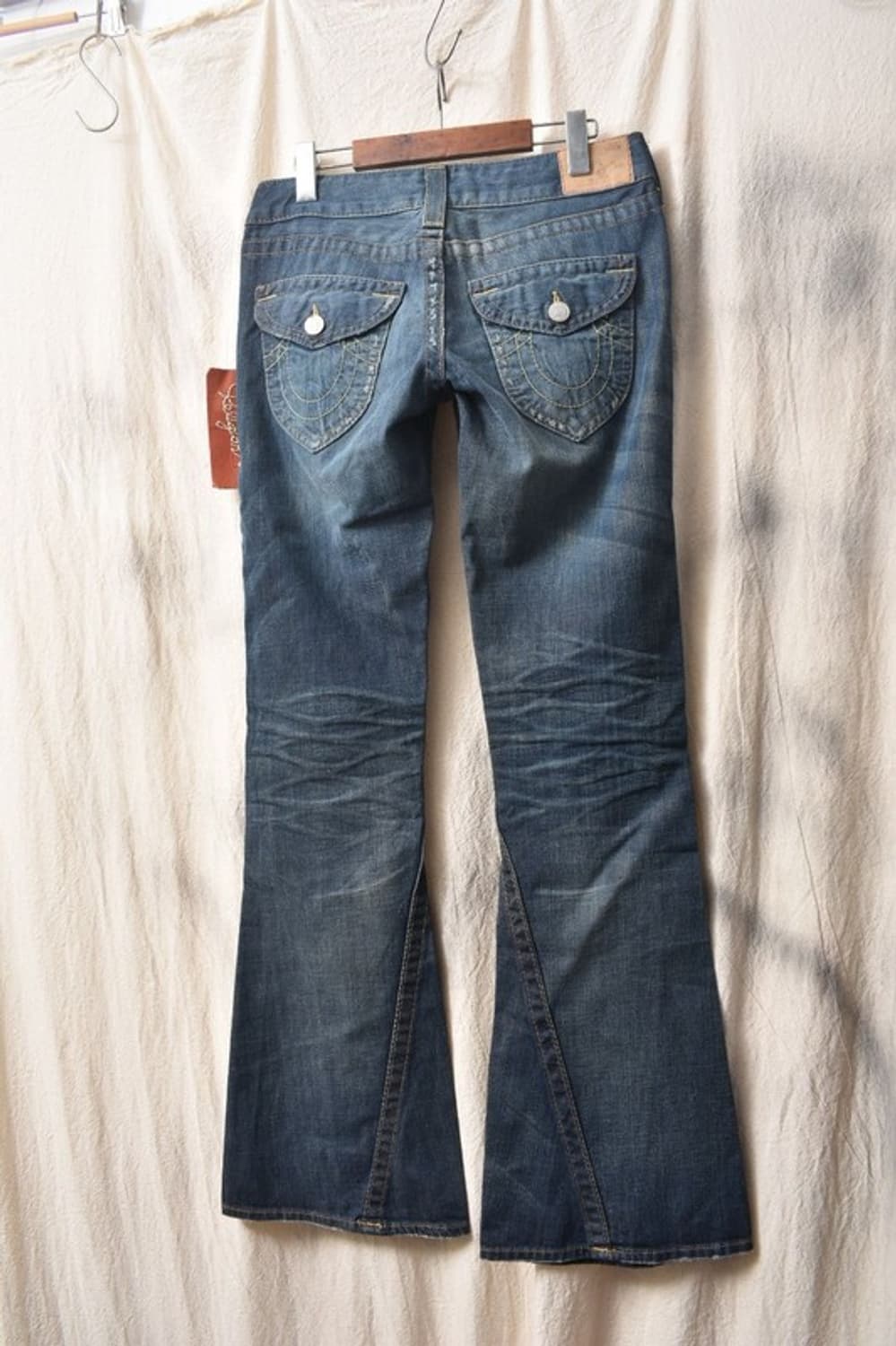 트루릴리전 로우라이즈 부츠컷 청바지 28 M0071 상품이미지2