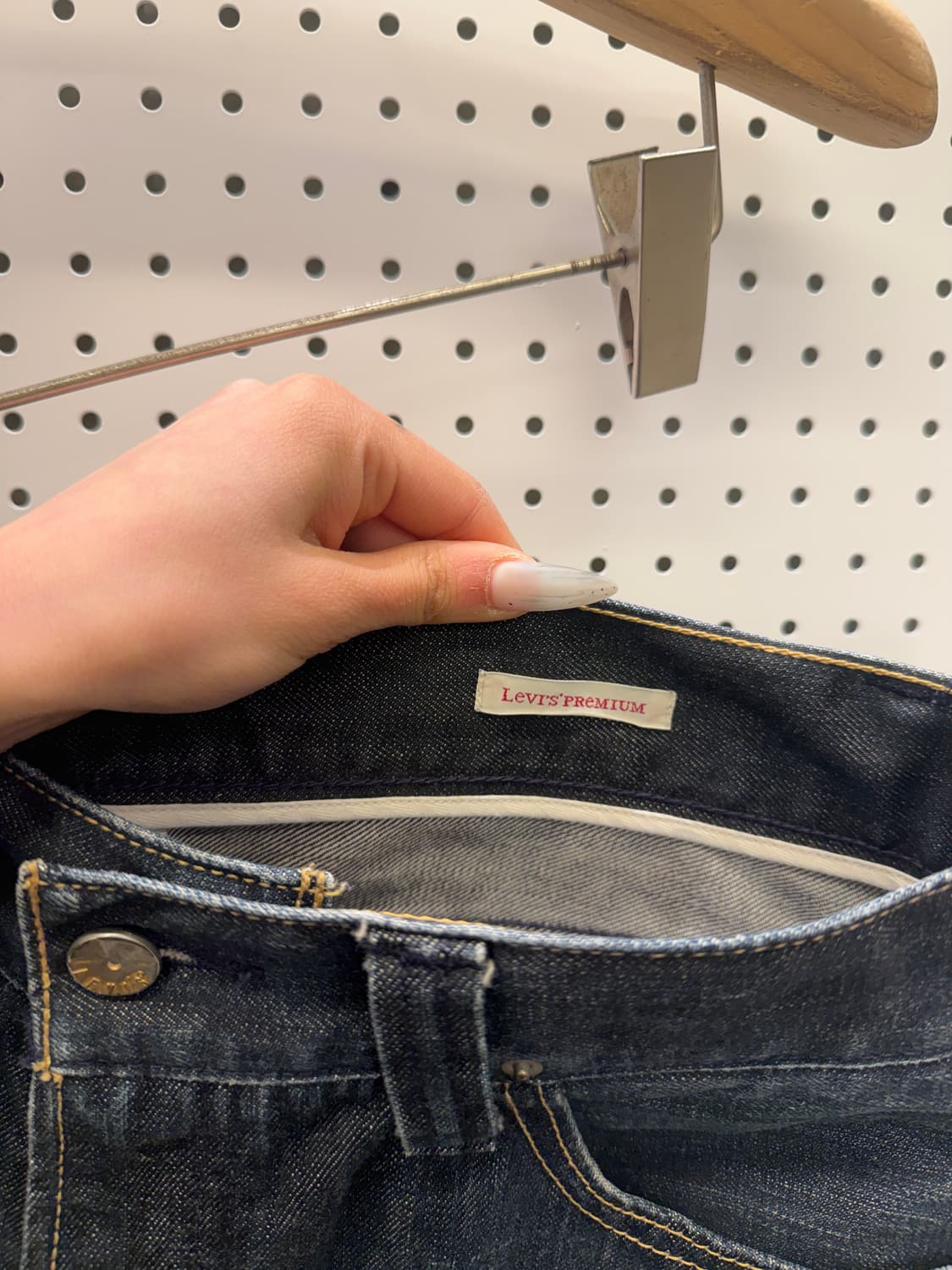 리바이스 프리미엄 웨스턴 무드 데님 팬츠 U669 상품이미지5