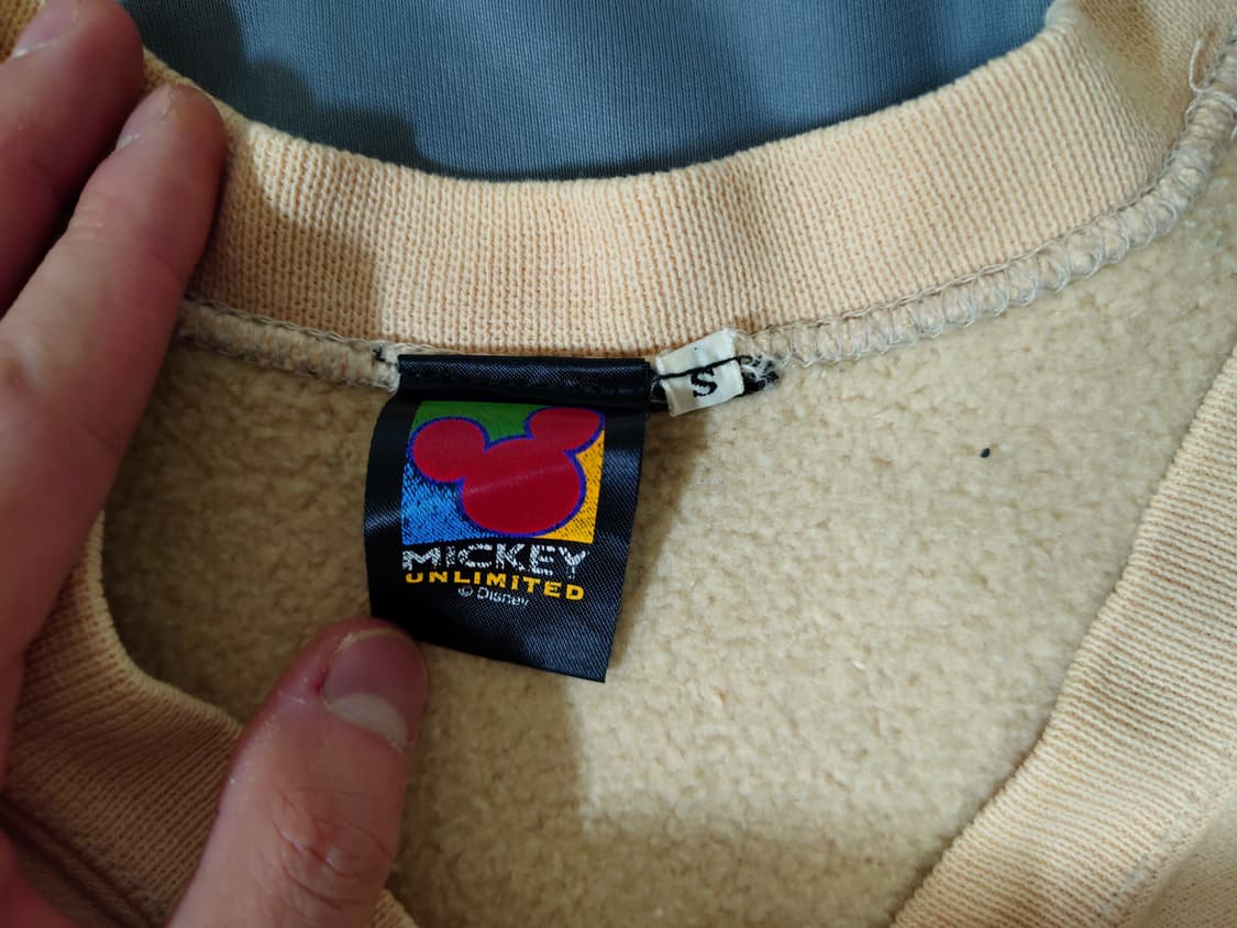 빈티지 레게 미키마우스 스웻셔츠 상품이미지4