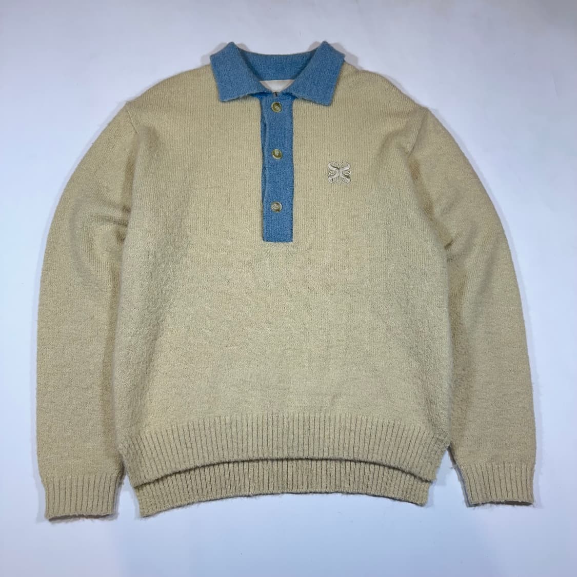 새터 나폴리 브러쉬 알파카 니트 클라우드 아이보리 상품이미지2