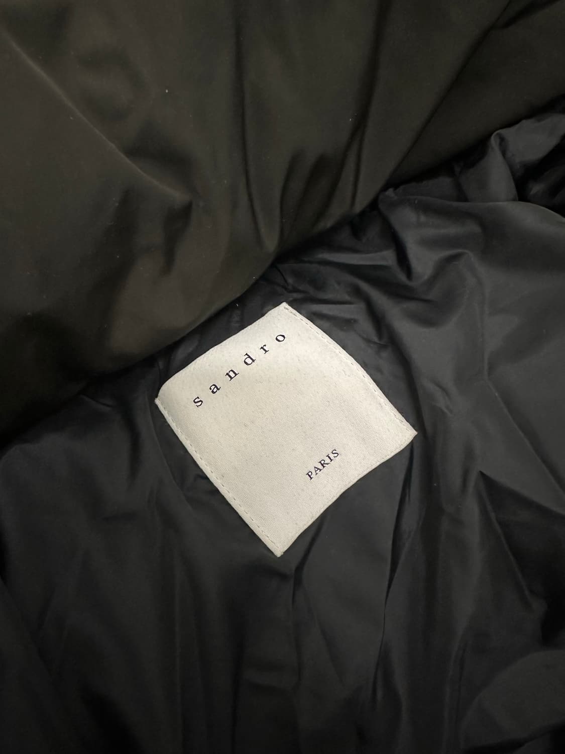 Sandro 산드로 옴므 구스다운 롱패딩 105사이즈 상품이미지6