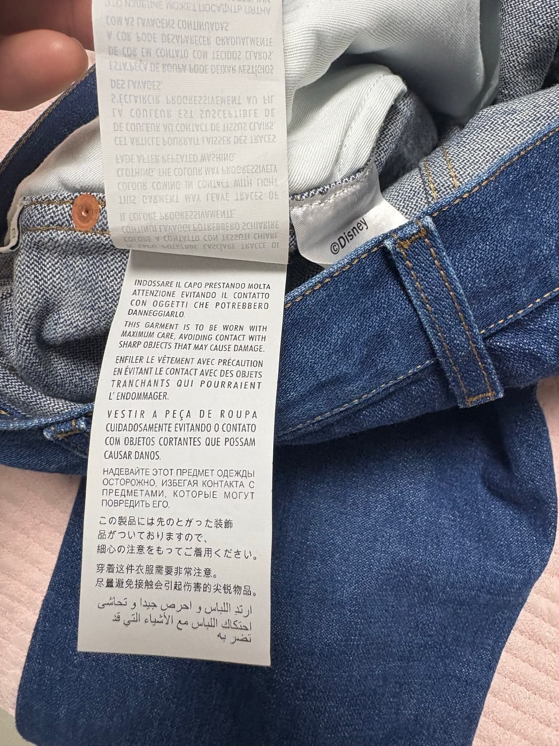 구찌와 디즈니 콜라보 데님 팬츠 33 상품이미지8