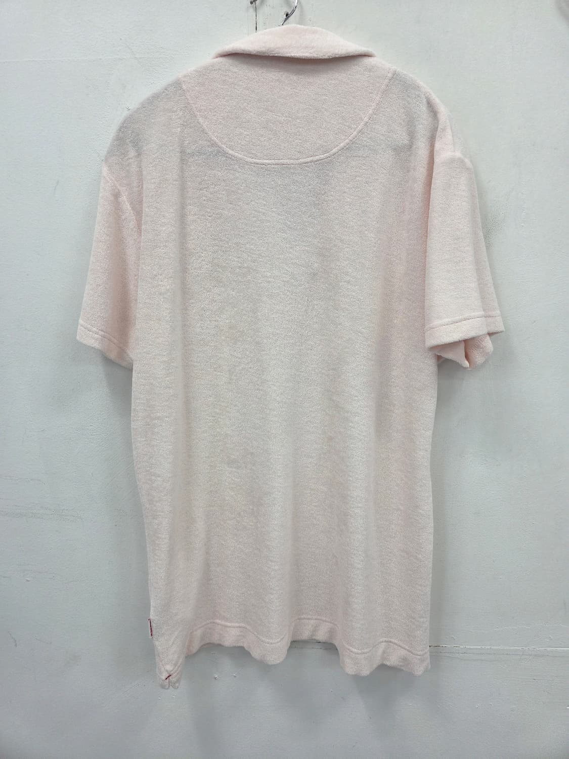 XL 올레바브라운 Orlebar Brown 핑크색 테리코튼 반팔 티셔츠 상품이미지4