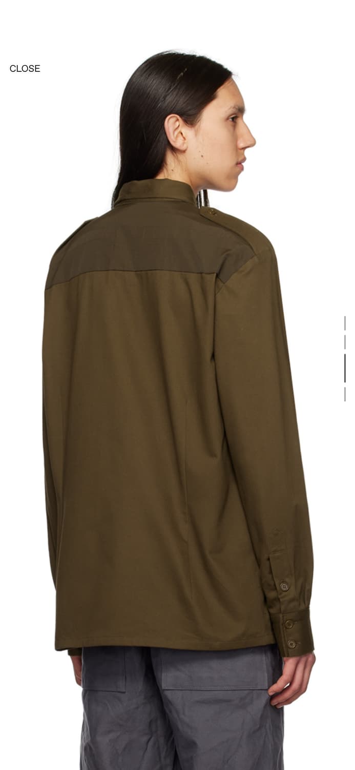 Bryan Jimenez brown shirts 상품이미지4