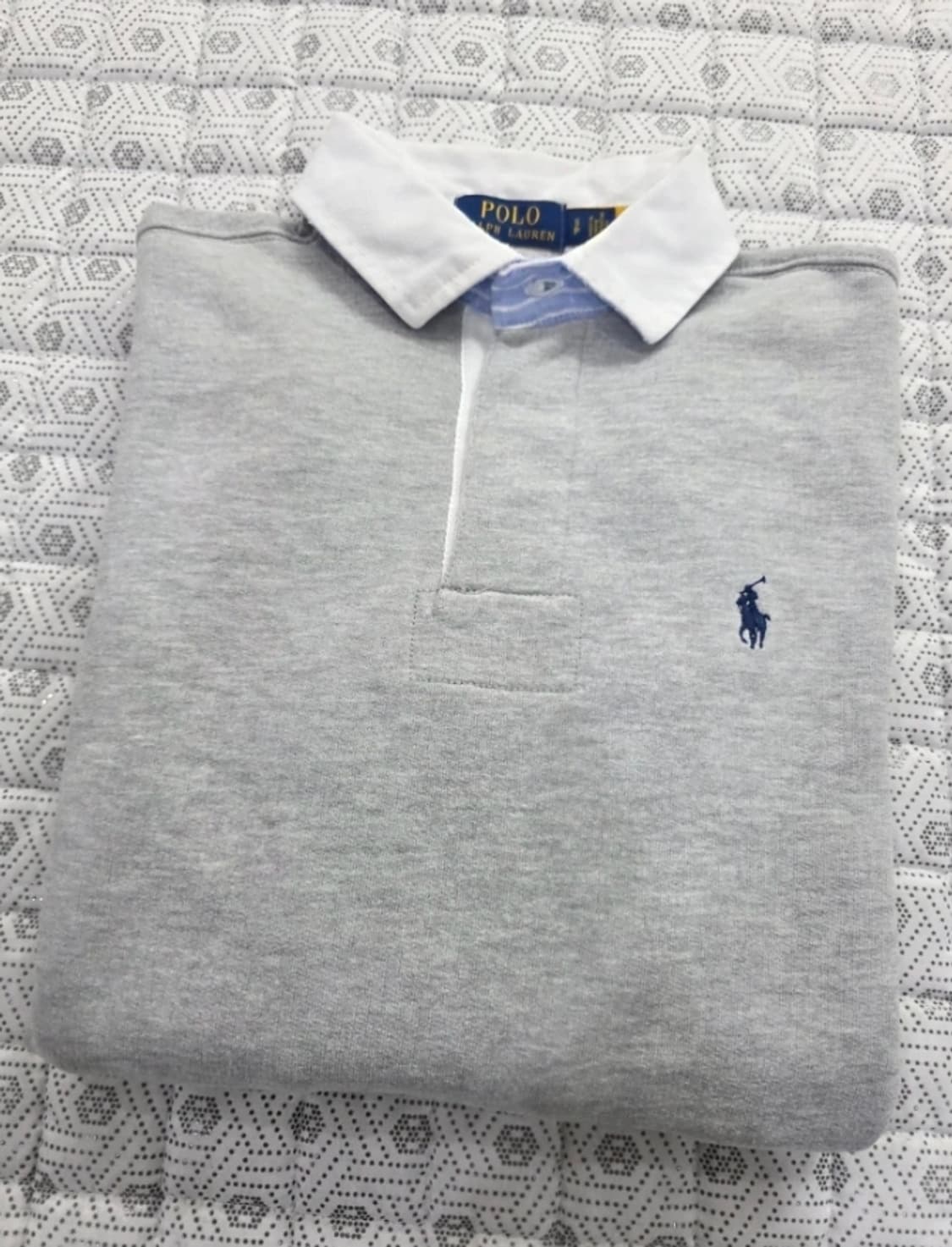폴로 랄프로렌 럭비티 그레이 남90 여66 상품이미지7