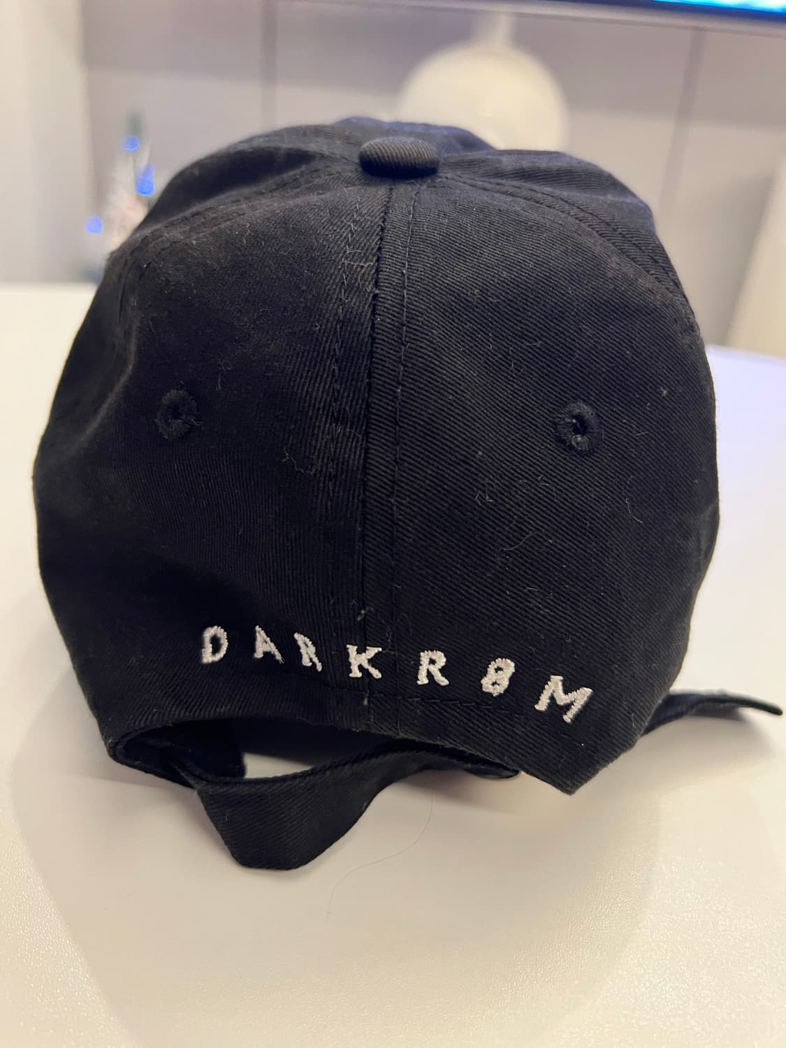 DARKROOM 스튜디오 블랙 볼캡 상품이미지3