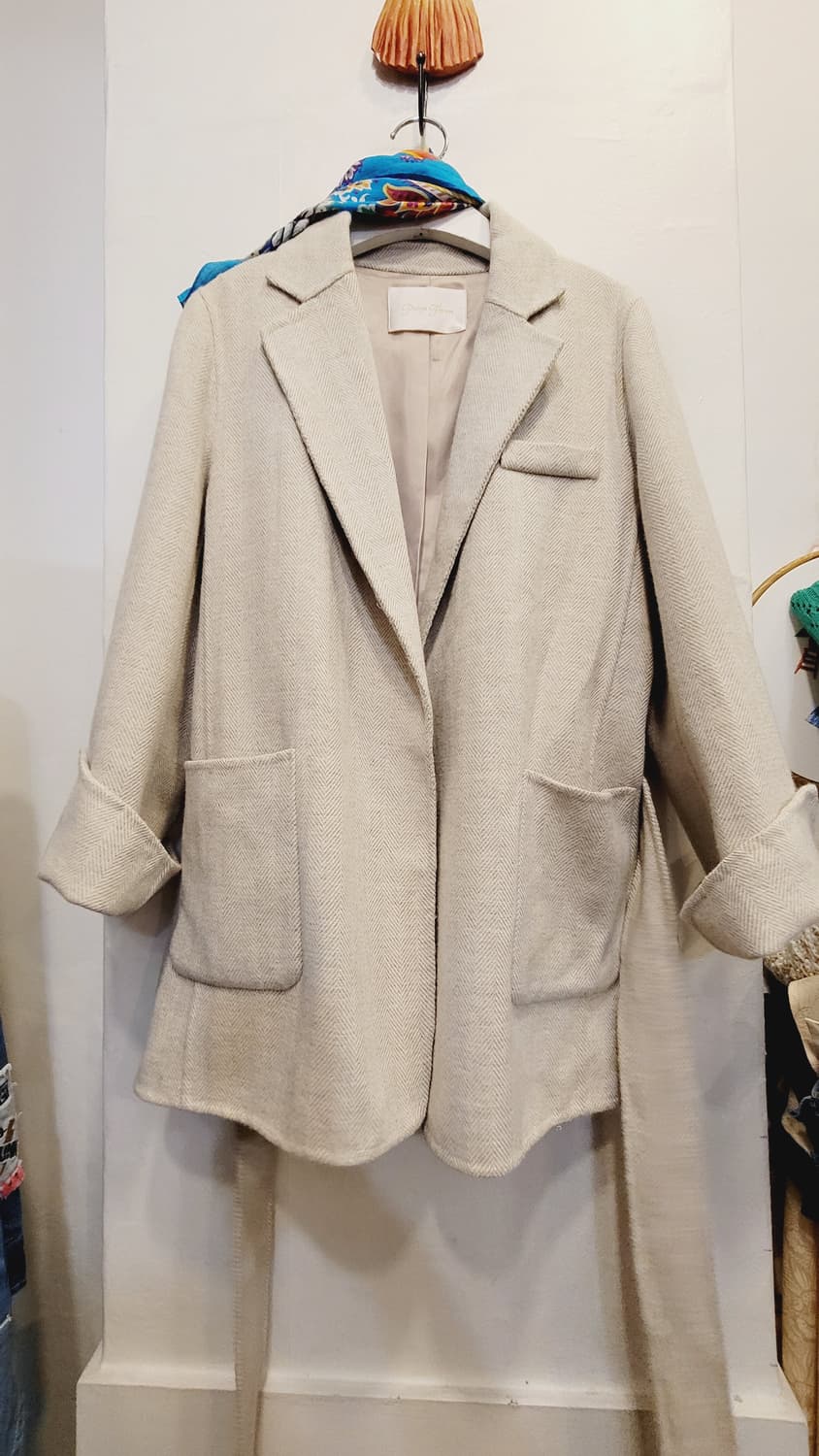 페이지플린 헤링본 울  자켓코트 상품이미지6