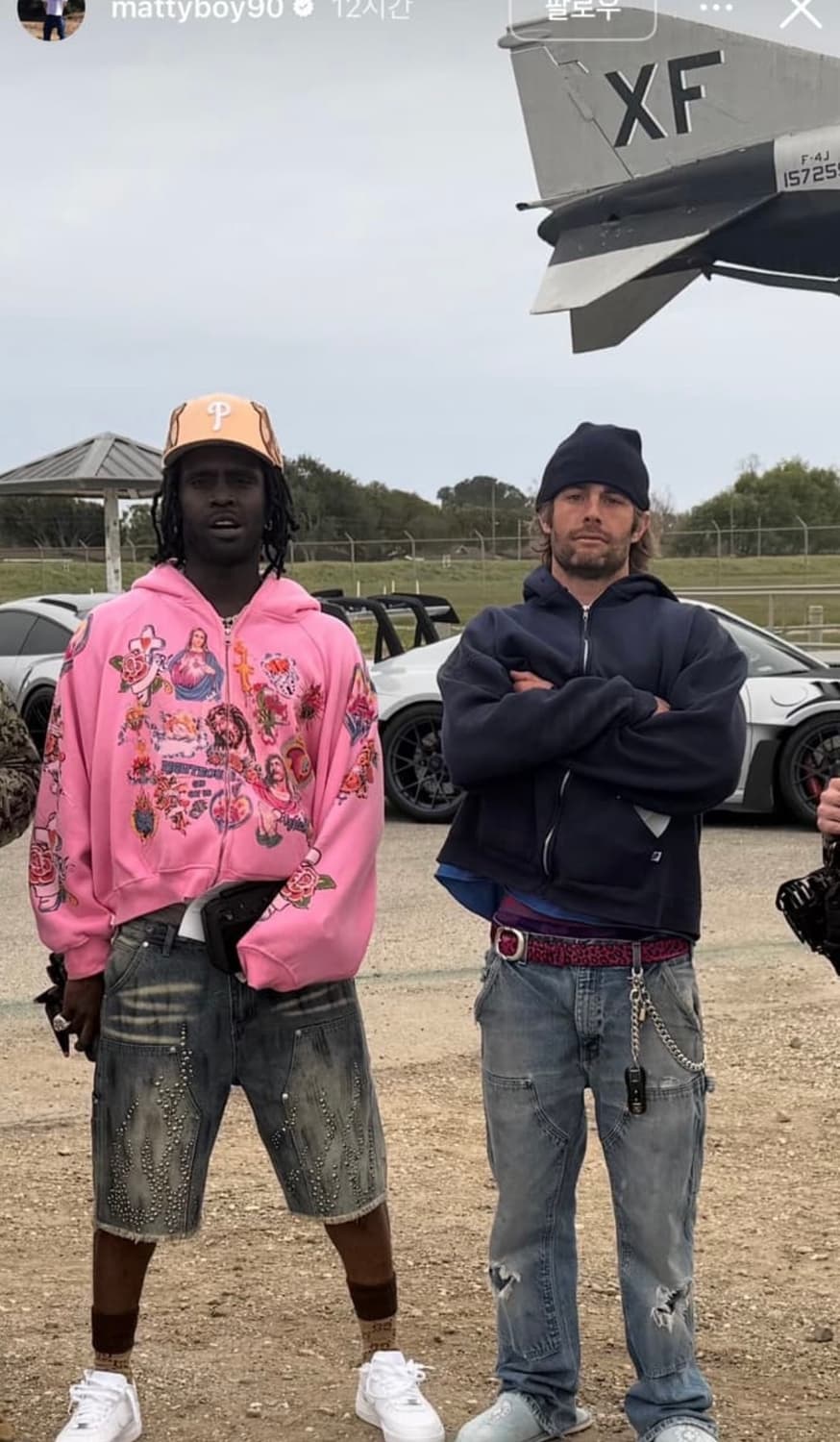 [XL] 00s 빈티지 페이디드 러셀 후드집업 네이비 상품이미지1