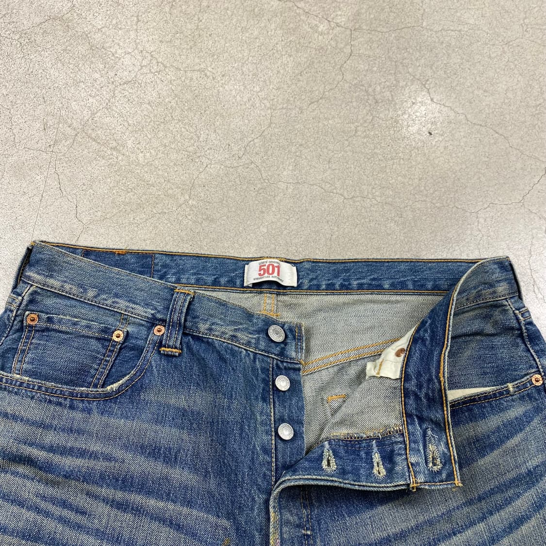 리바이스 501 레드 탭 워싱 진 (36) 상품이미지7