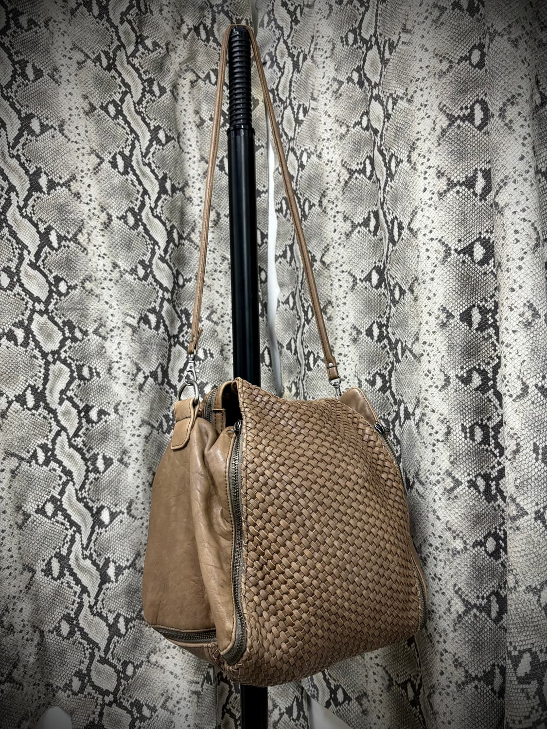 [Y2K Made in italy] Lamb Skin Zip Detail 상품이미지1