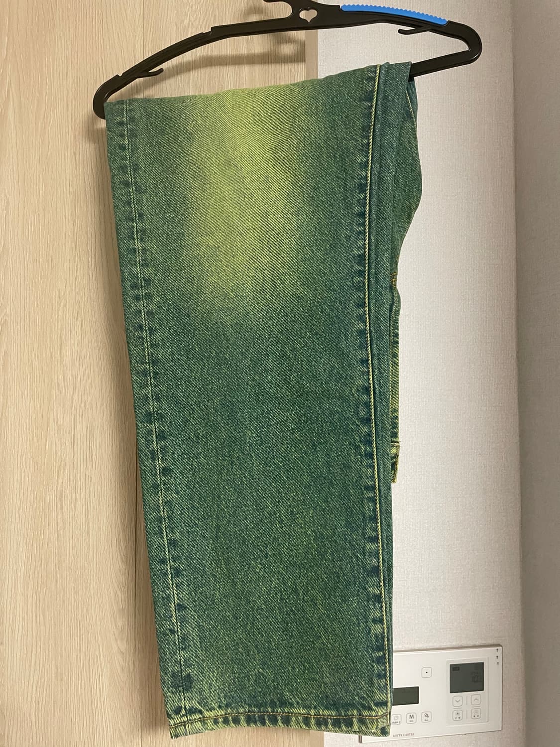 Supreme Regular Jean Overspray Green 상품이미지2