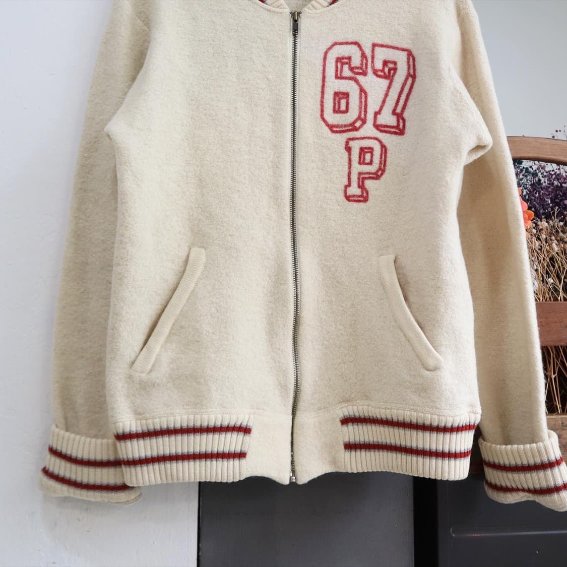 폴로 진스 울 니트 풀집업 상품이미지3