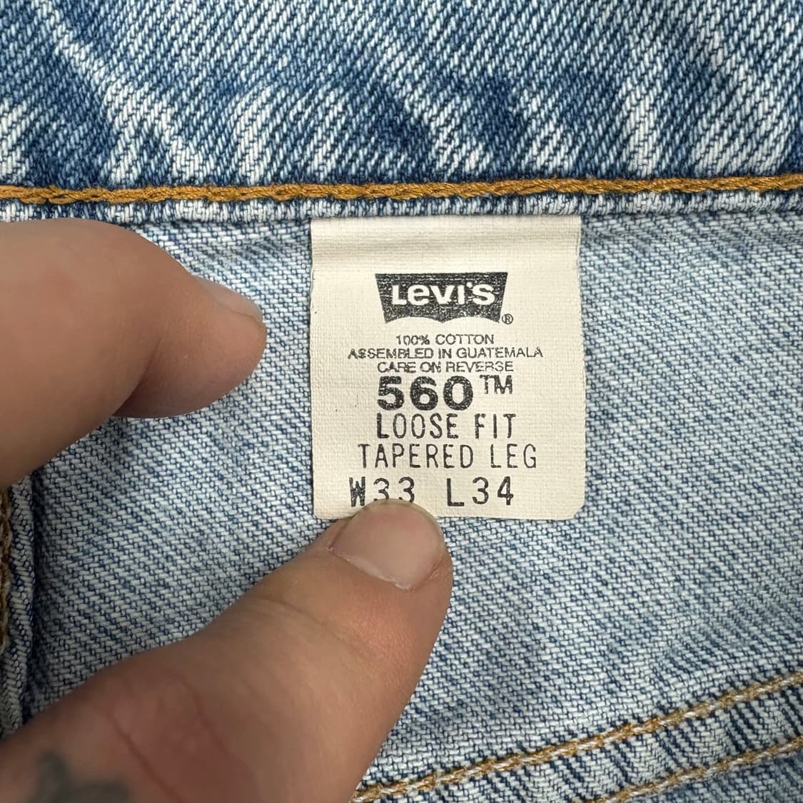 (30)90s 리바이스560 상품이미지4