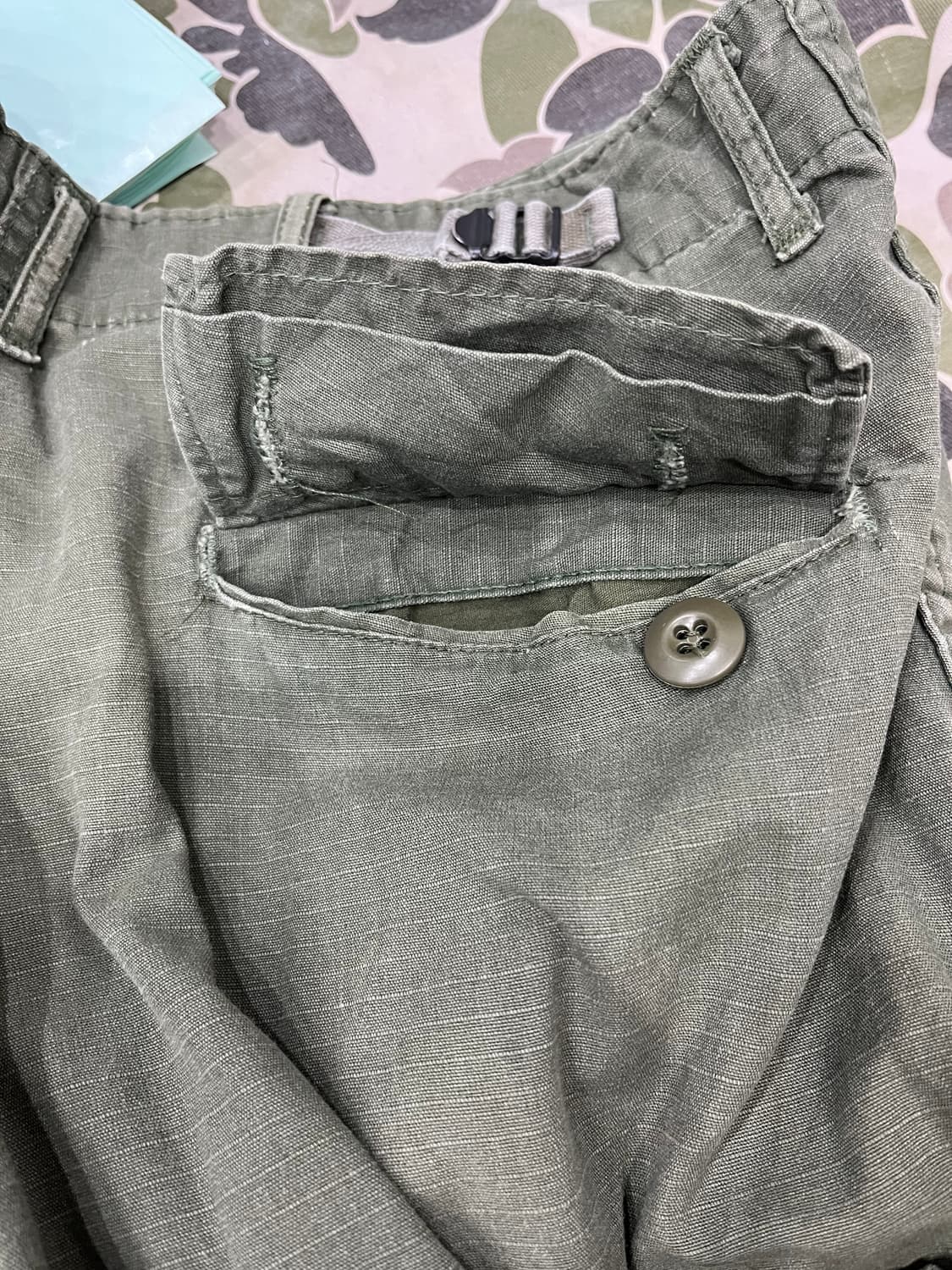 Atlanco 미군 정글 퍼티그 팬츠 Made in USA 상품이미지9