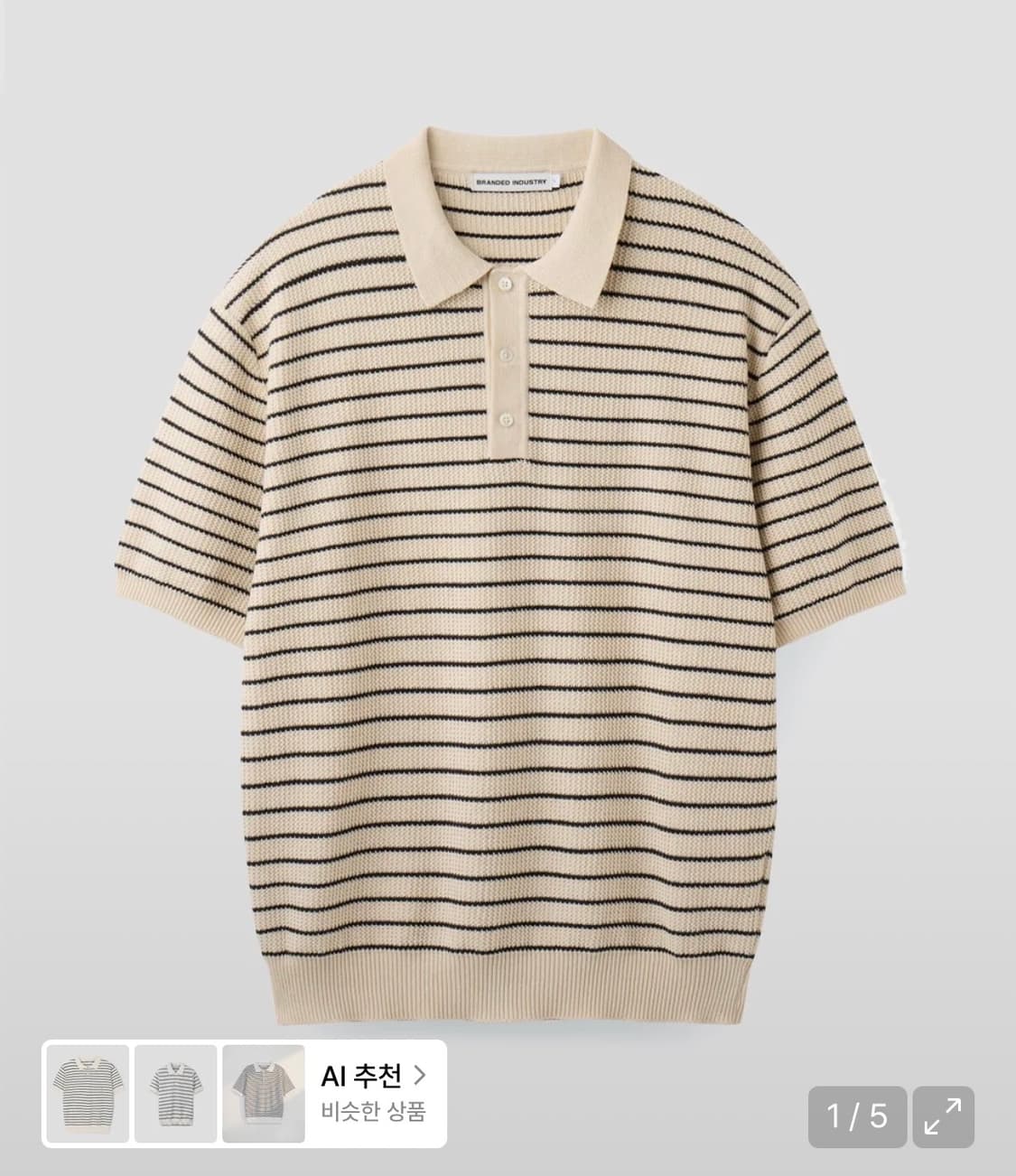 브랜디드 폴로니트 L  상품이미지1