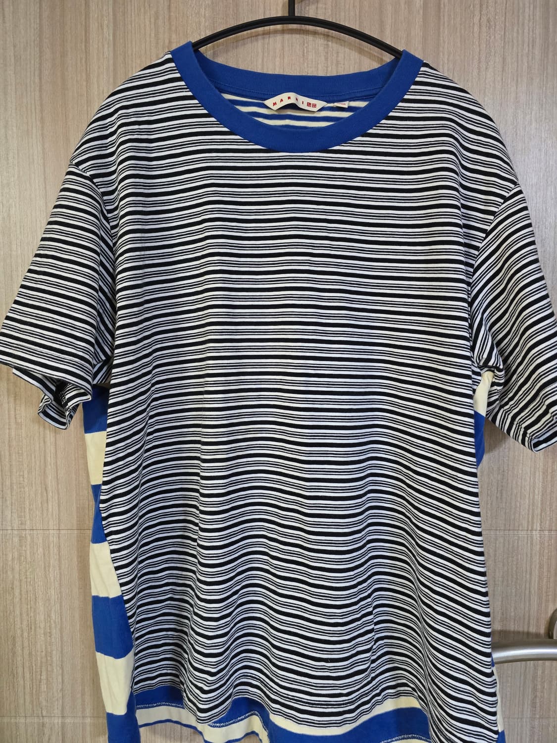 유니클로 마르니 보더크루넥 스트라이프 티셔츠 L 2종 세트 상품이미지1