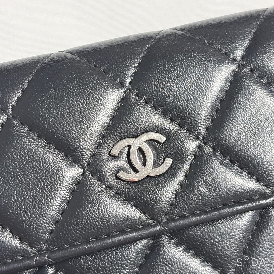 샤넬 램스킨 장지갑 블랙 상품이미지6