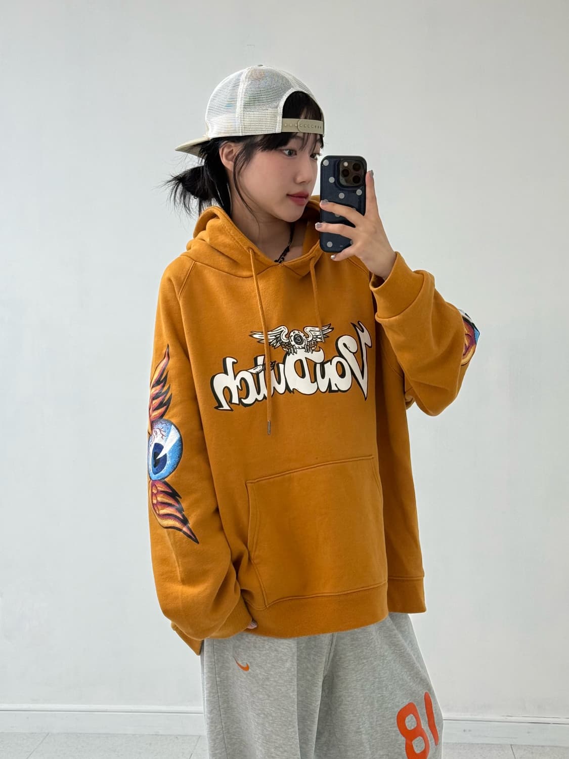 본더치 00‘s 오버핏 후드티 상품이미지2