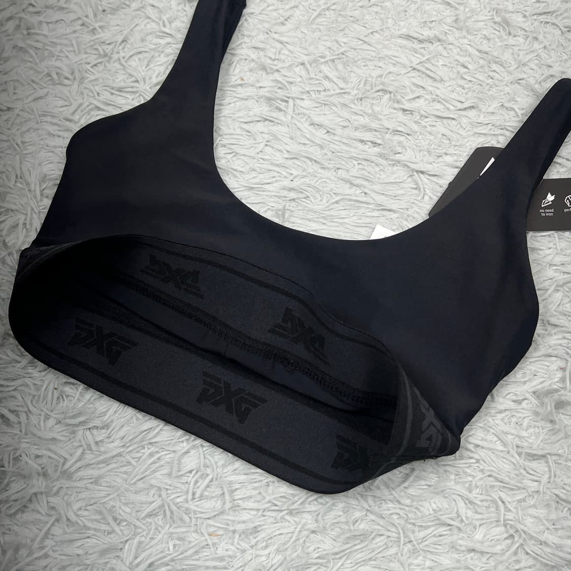 [새상품] PXG 우먼스 스포츠브라 블랙 상품이미지5