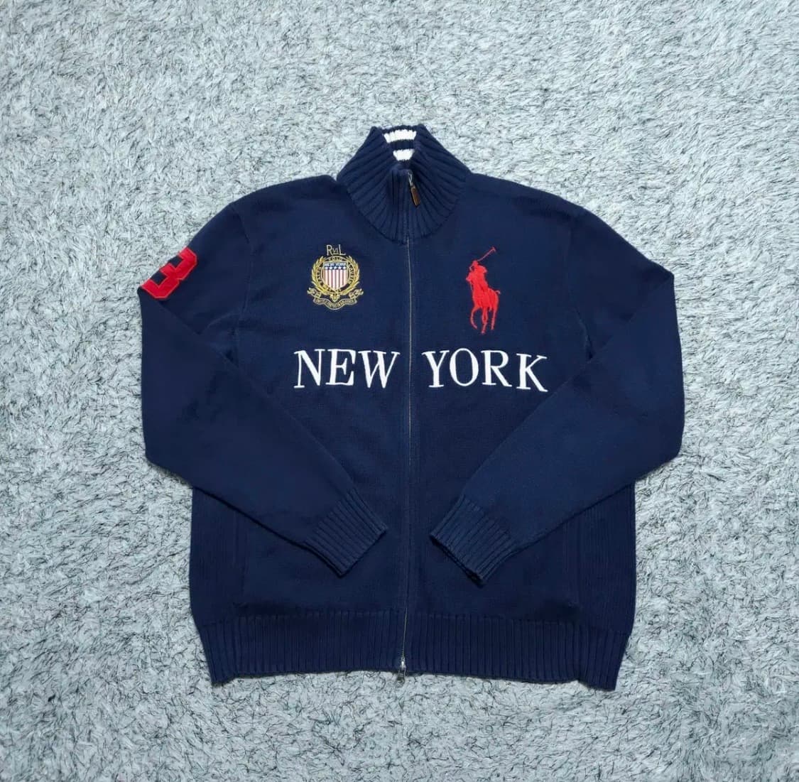 폴로 치프키프 빅포니 뉴욕 투웨이집업 L 상품이미지1