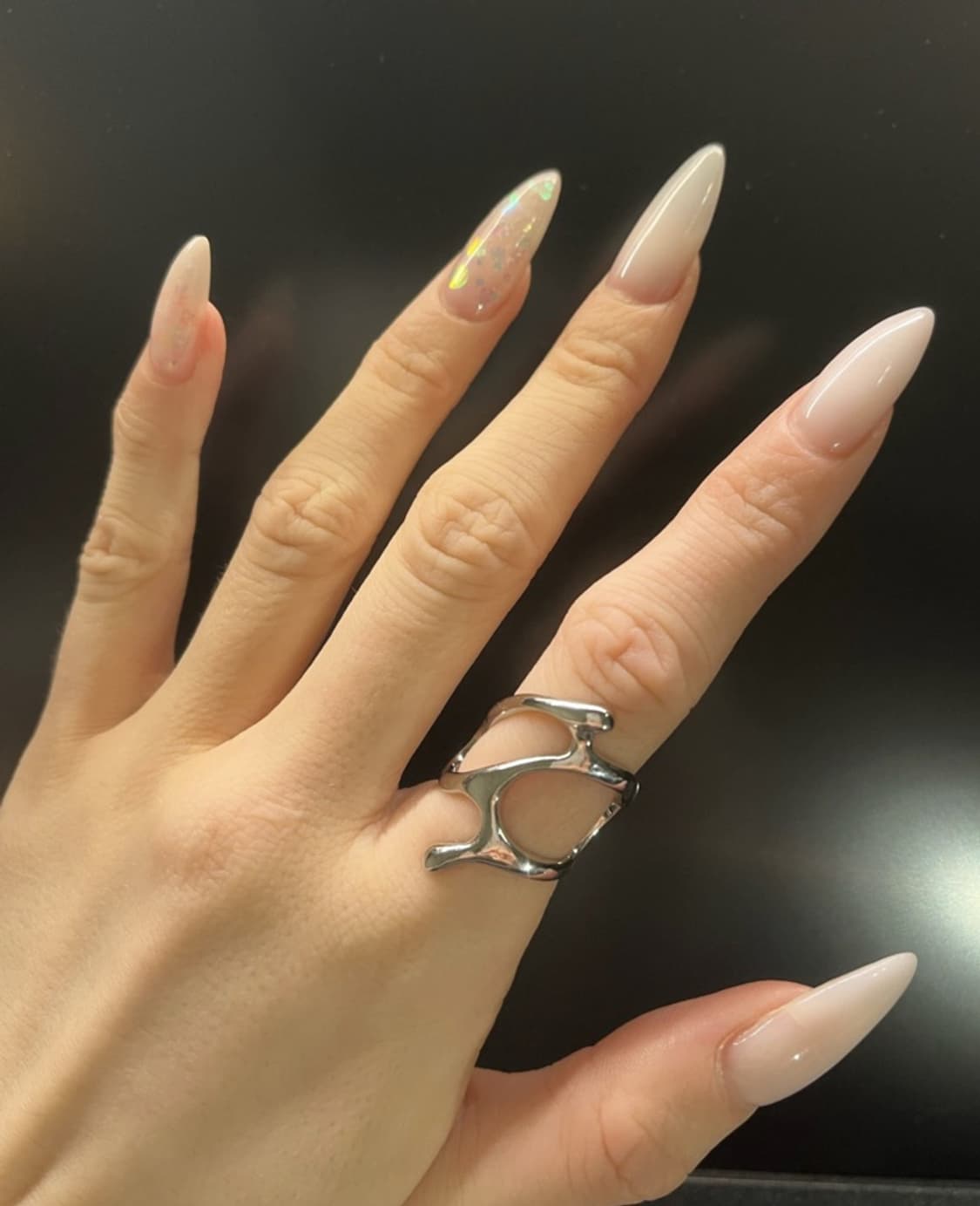 925 silver Open ring 상품이미지3
