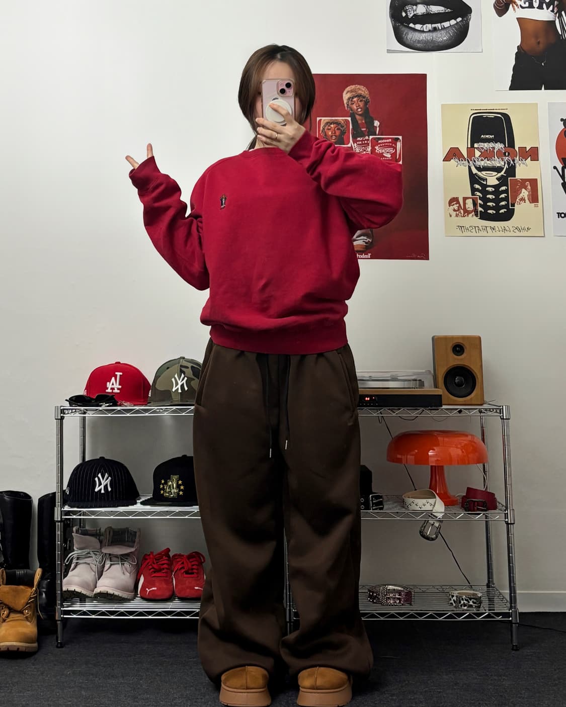 폴로 베어 자수 90s 맨투맨 상품이미지4