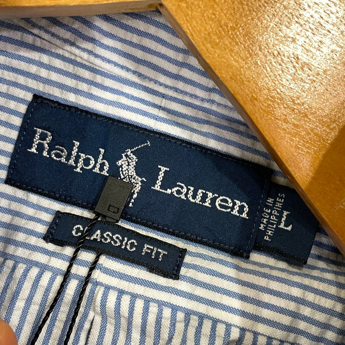 (L) POLO 폴로 랄프로렌 스트라이프 반팔 셔츠 상품이미지7