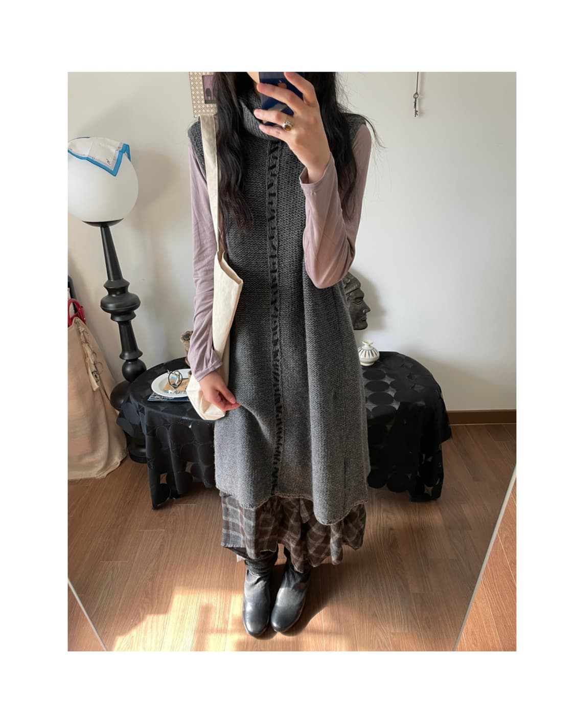 turtleneck long knit 상품이미지3