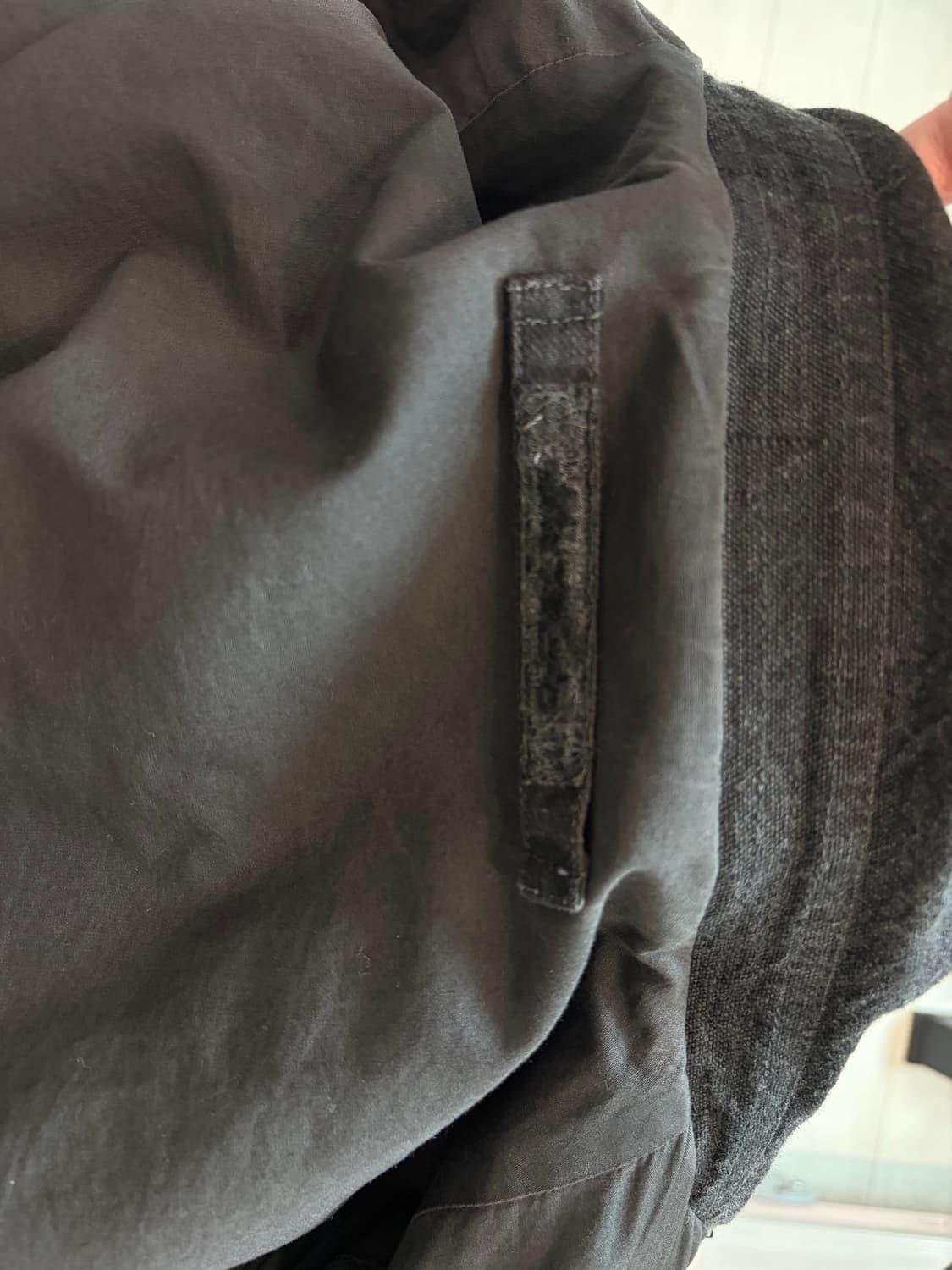 Blackmerle  더블슬리브 블루종 slab grey 상품이미지5