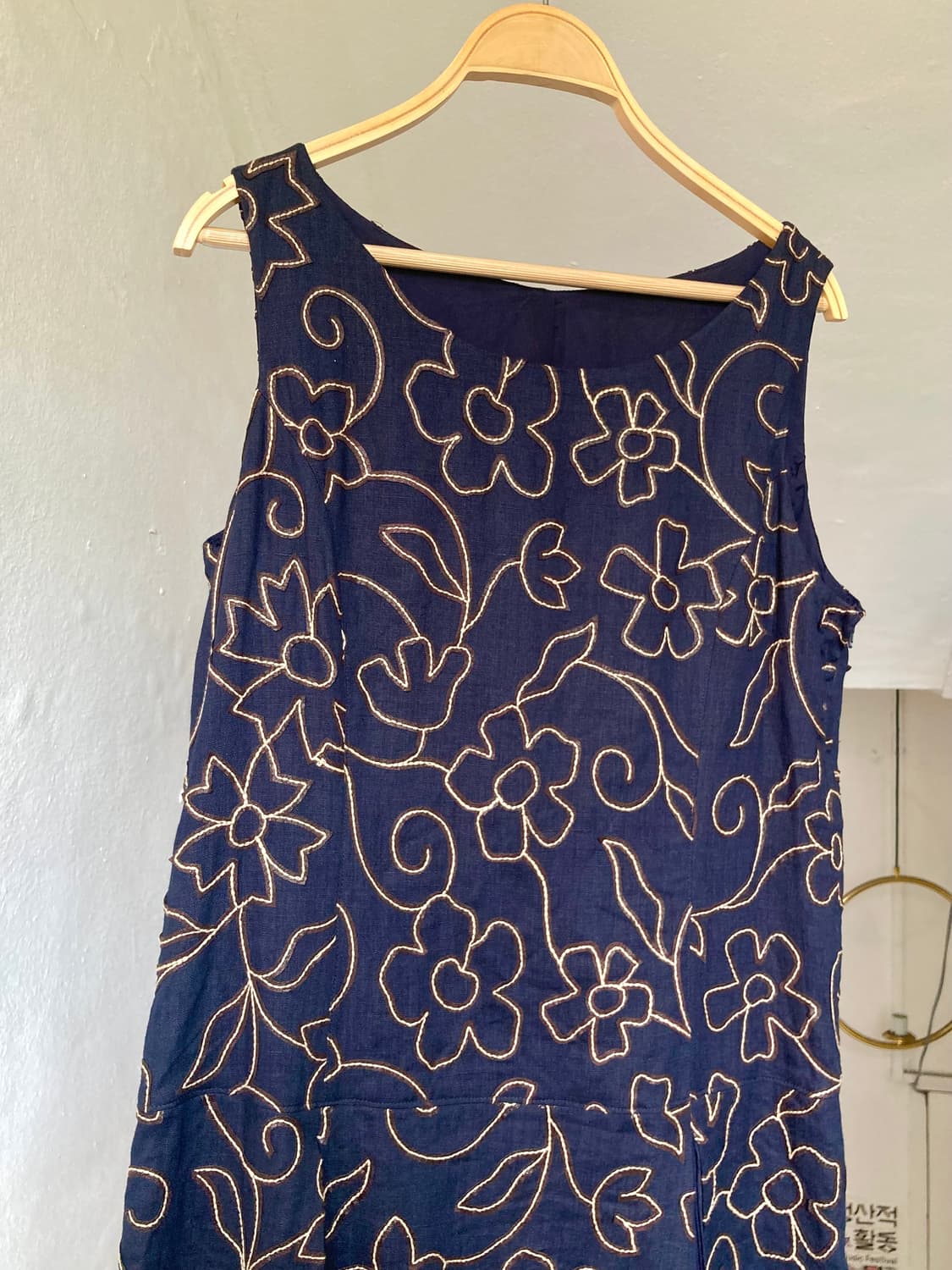 플리츠 디테일 플라워 원피스 상품이미지2