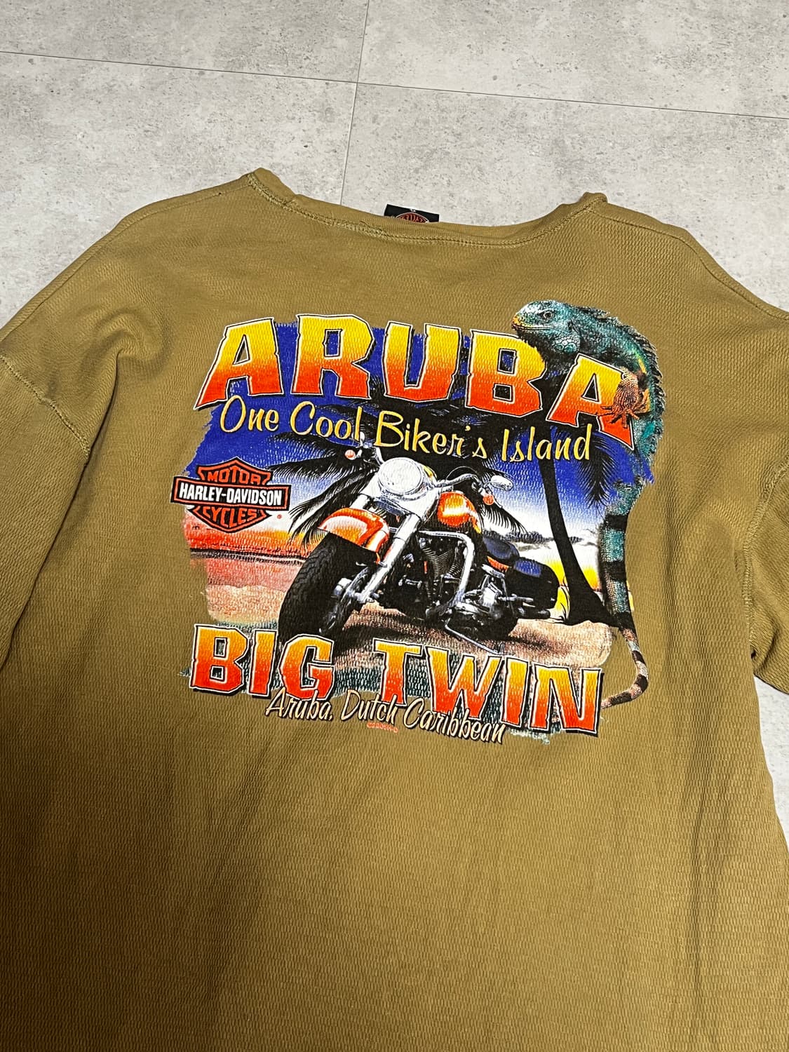 할리데이비슨 와플 롱슬리브 xl 상품이미지5